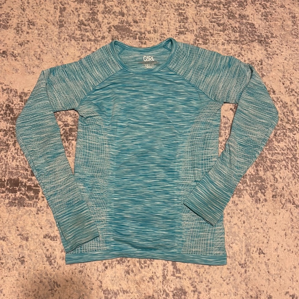 athleta girl long sleeve top